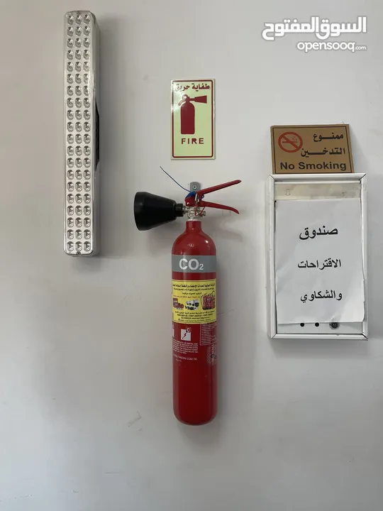 طفايات حريق - انظمة انذار حريق - انظمة مراقبه - تكييف وتبريد - انظمة صوت - مرشات مائيه