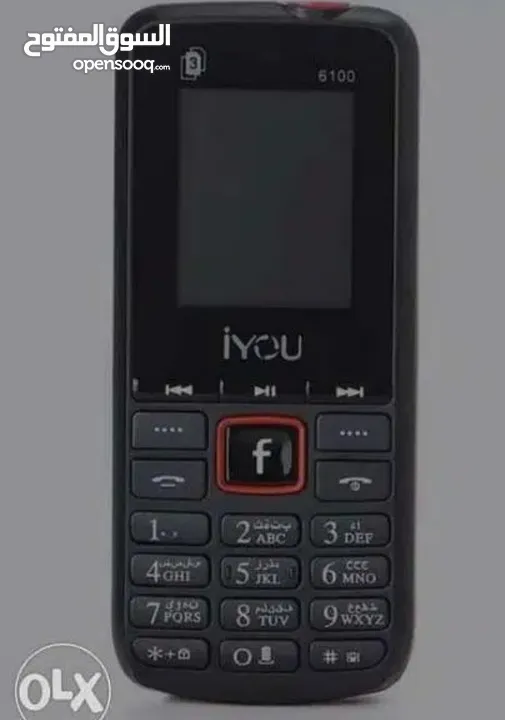 موبايل iYOU 6100 حاله جيدة جدا للبيع