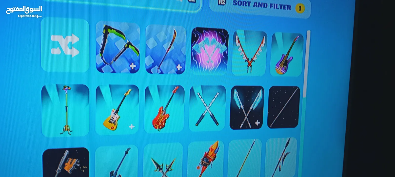 حساب فورت للبيع وإضافة 700 فيبوكس