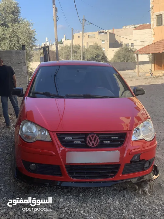 بولو 2006 سياره بصلاه عنبي شركه بمعنا الكلمه اصل برايفت ترخيص تامين ساري المفعول