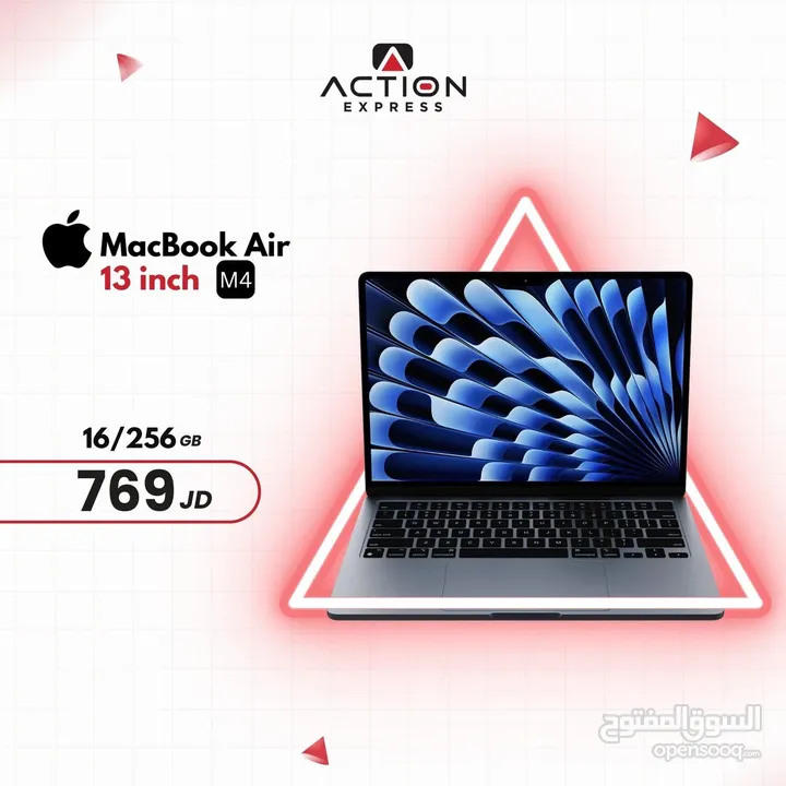 MacBook Air 13 inch M4 16RAM/256GB