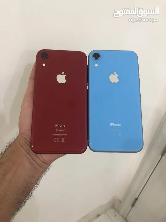 للبيع ايفونات XR سعة 256 جيجا + ايفون XR سعة 64 جيجا