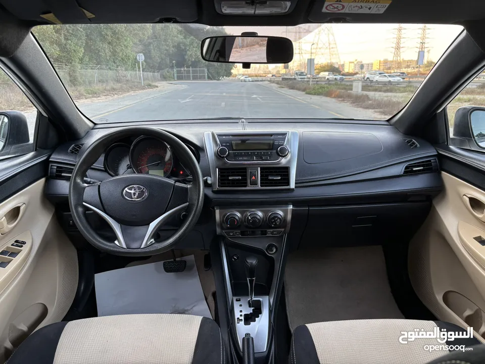 TOYOTA YARIS —2017–GCC—FREE ACCIDENT—ORIGINAL PAINT—EXCELLENT CONDITION