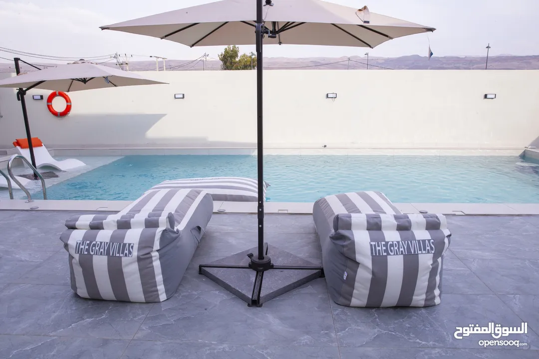تجربة الفخامة والراحة : احجز شاليهك الآن واقضي اجازتك بكامل الخصوصية والرقي The gray villas