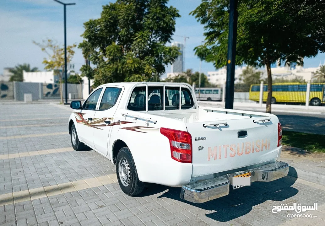 MITSUBISHI PICK UP DOUBLE CABINE- 2018- NO ACCIDENT HISTORY