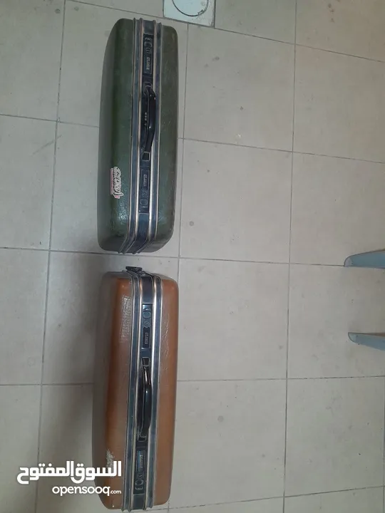 حقائب سفر عدد2للبيع نوع دبلوماسي القديم صنع تايواني اصلي