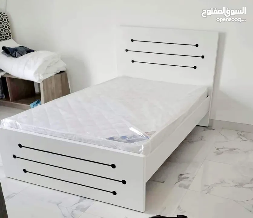 Brand New Bed with Mattress Available For Sale