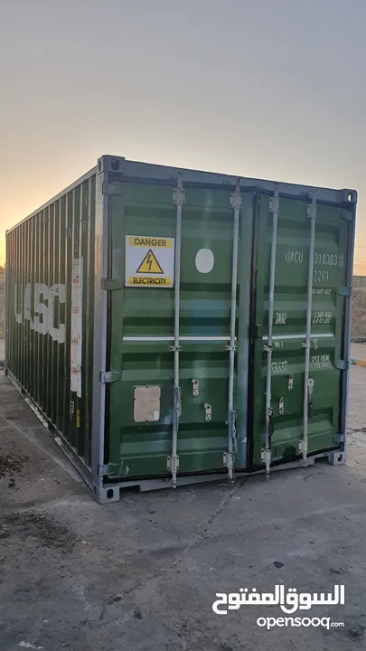 للبيع  containers  ( حاويات )  كونتينر بحاله جيده جدا