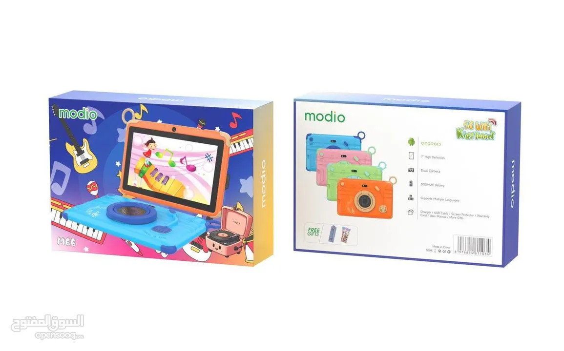 Tab modio m66 kids new ///// تاب موديو اطفال جديد وقوي جداً مكفول سنة اقل سعر بالمملكة