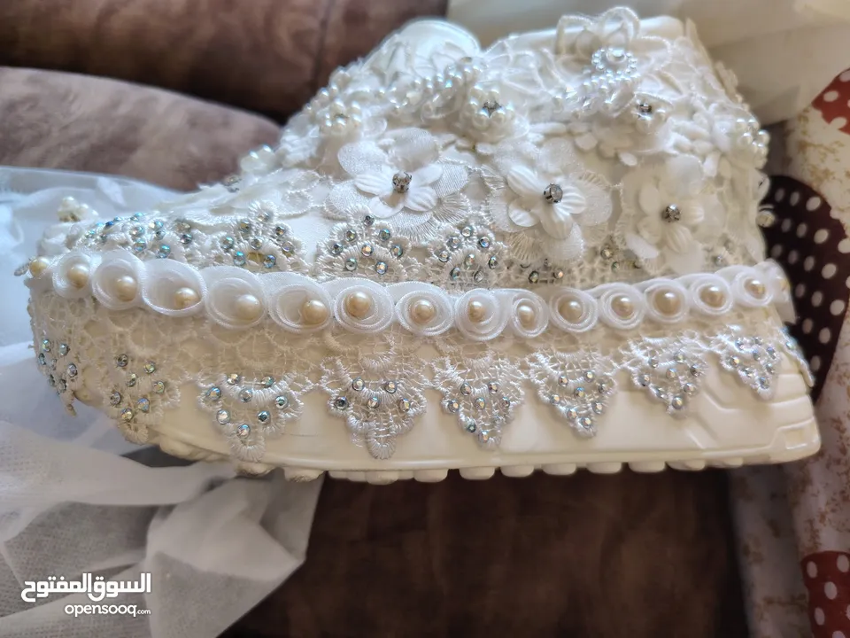 بوط عرايسي لبسة وحدة نمرة 37