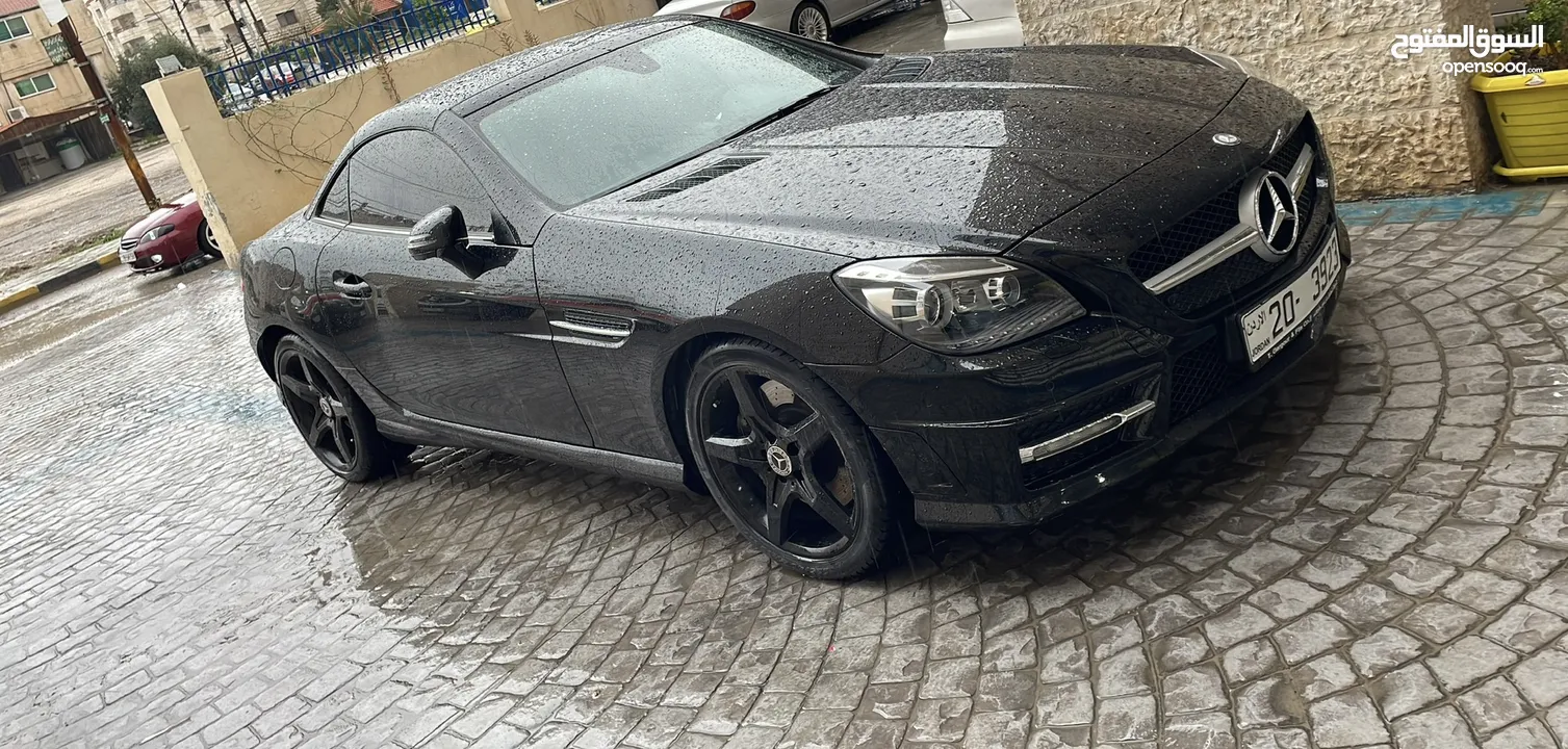 مرسيدس slk ممشى جدا قليل فحص 7 جيد مواصفات خاصه  Mercedes Slk