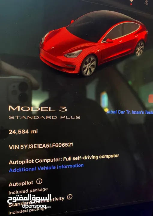 تيسلا Model3 2020 مميزه كاش او اقساط