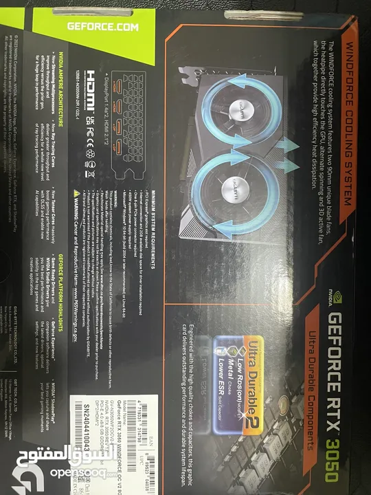Rtx3050 oc 8gb gigabyte