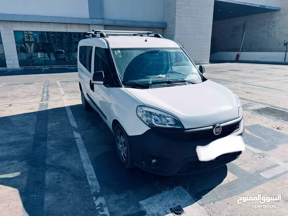 Fiat doblo maxi 6+1 شصي طويل 2019