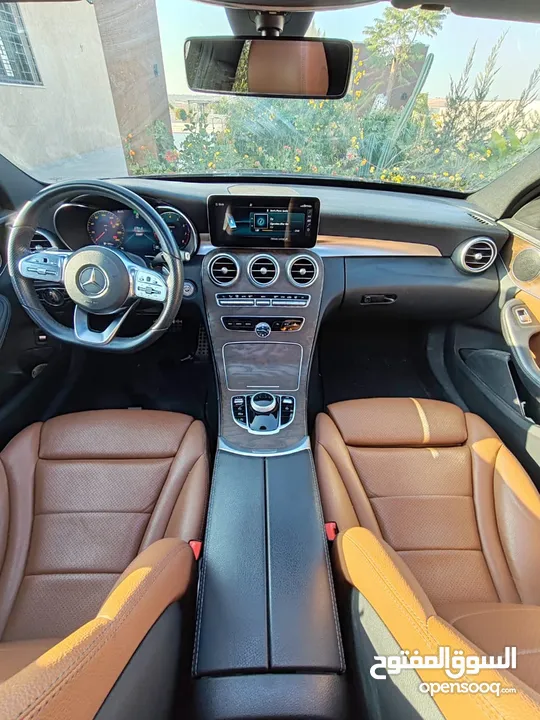 مرسيدس سي 200 AMG + 4Matic + Night Package موديل 2019 مواصفات خاصة ولون مميز Mercedes C200 year 2019