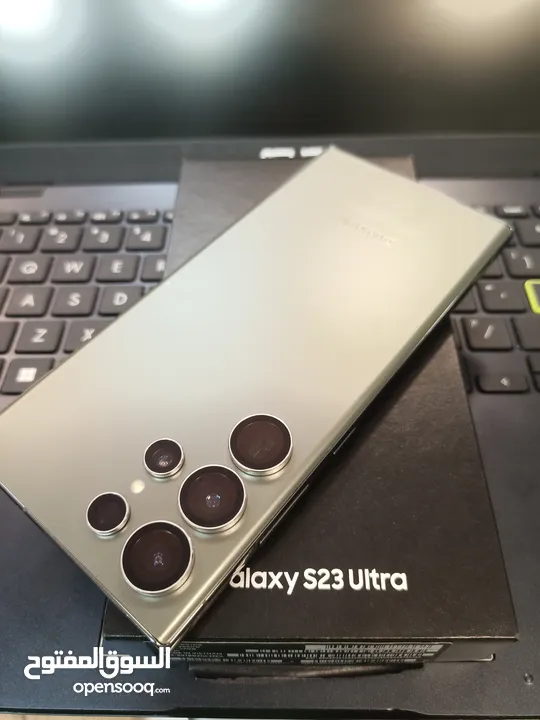 Samsung S23 Ultra 256 GB وارد شرق اوسط  مع الكرتونه ( وكااله )