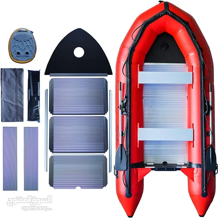 Inflatable Dinghy Boat with Aluminum Floor and Aluminum Transom