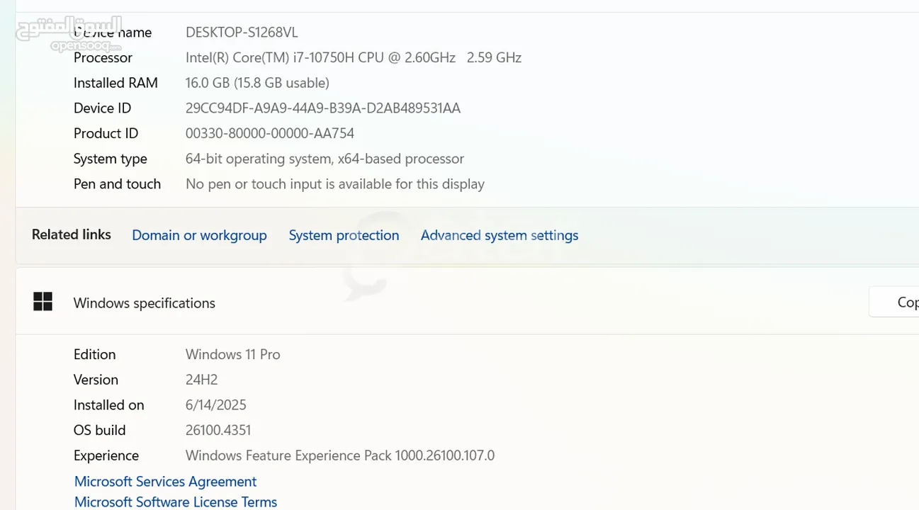 URGENT SELLING Lenovo Yoga Creator 7 15IMH05 Core i7 16GB DDR4 512 SSD 4GB GDDR6 NVEDIA GTX1650