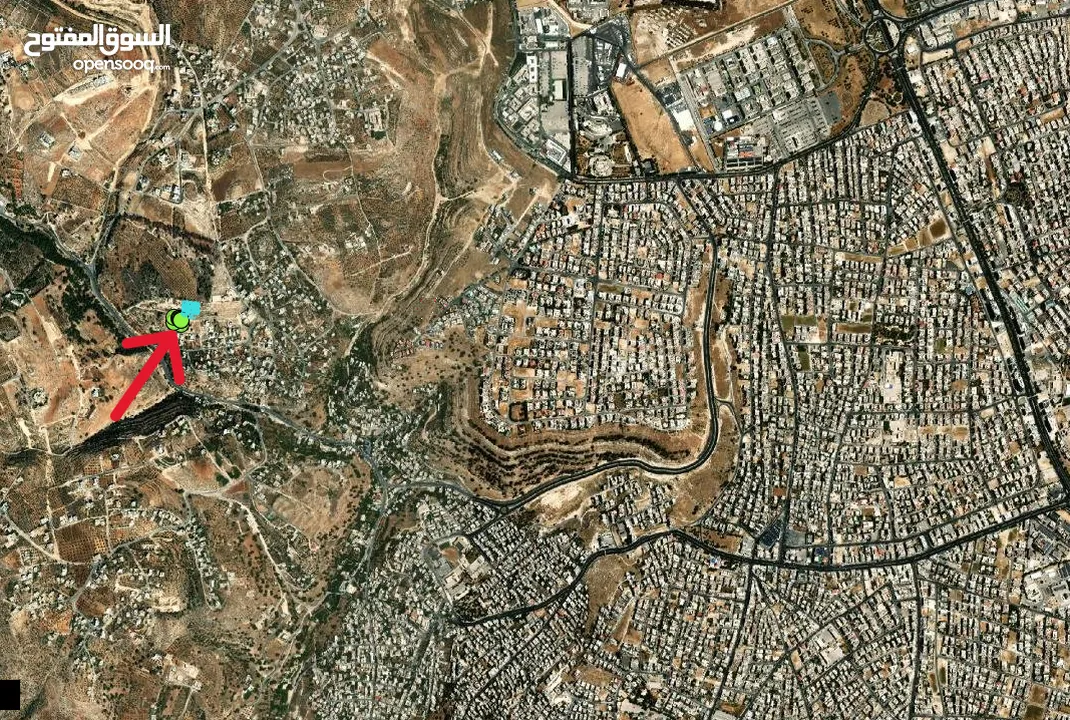 للبيع قطعة ارض على شارعين من اجمل مناطق غرب عمان بلال اطلالة بانوراما ومنطقة سكنية مميزة