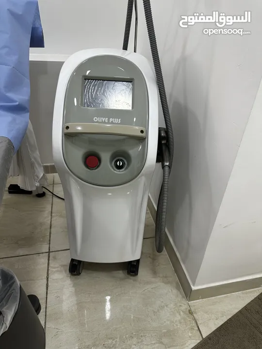 Dr Dana Al Azab Machines, Diode laser hair removal andAquaGlo Facial