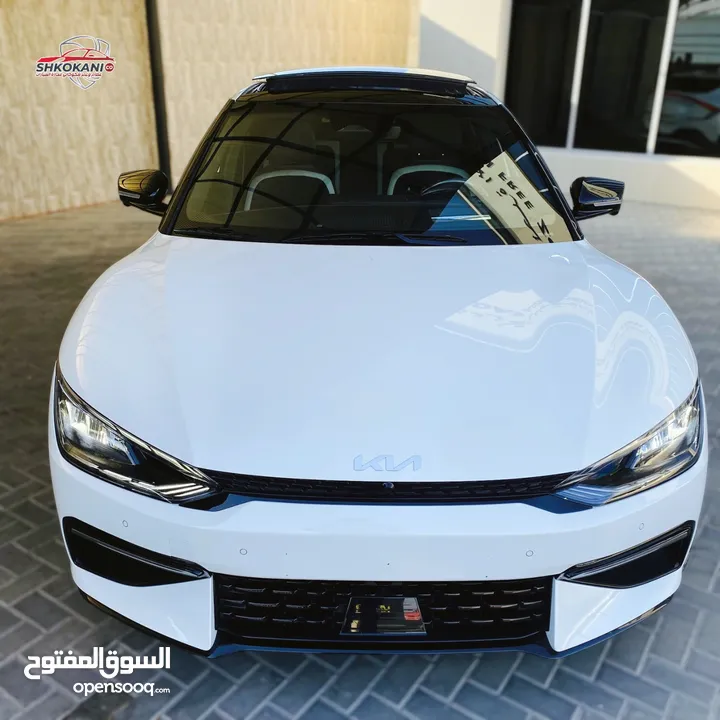 كيا EV6 Electric موديل 2023 صنف GT line ممشى قليل جدا