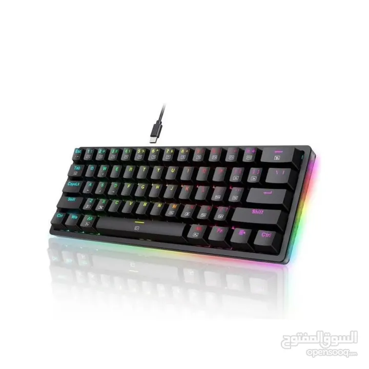 Redragon Akali K642-RGB 60% Hot-Swappable