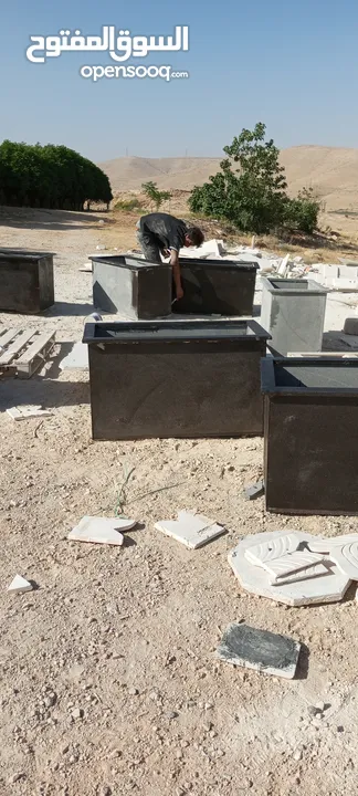 نوافير وشلالات وبابكيو احواض زريعه جميع انواع الحجر البناء والديكورات عروض دائما ان شاءالله