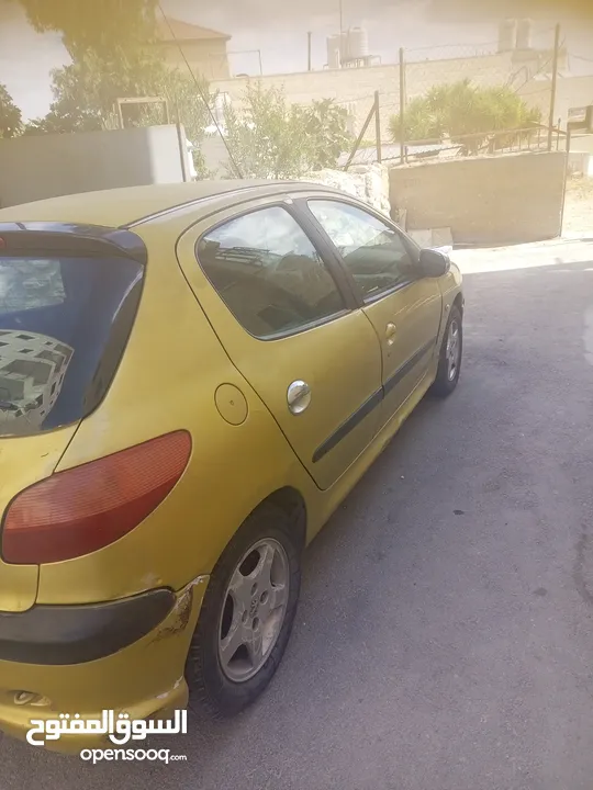 بيجو 206  1400cc يد  ثالثا  ترخيص و تامين  ل نهاية العام