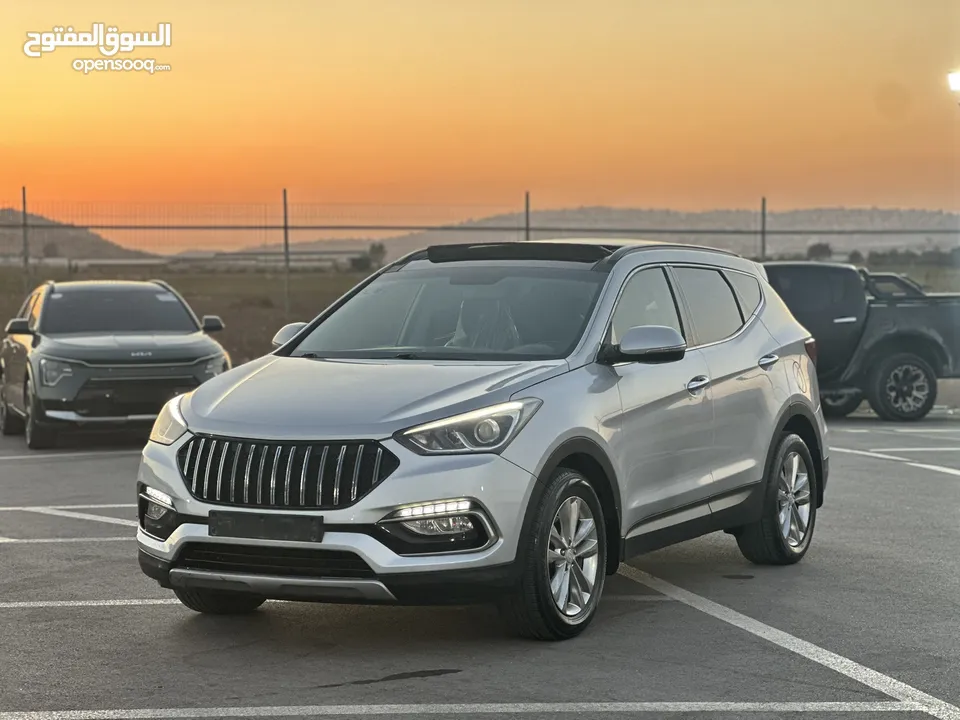 هونداي سنتفيه 2016/فتحة سقف بانوراما  4x4