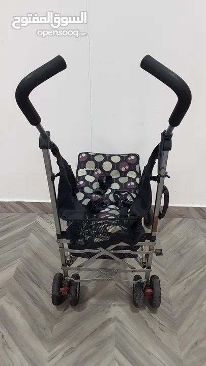 Mothercare Nanu Stroller - Black Stripe- 8kd