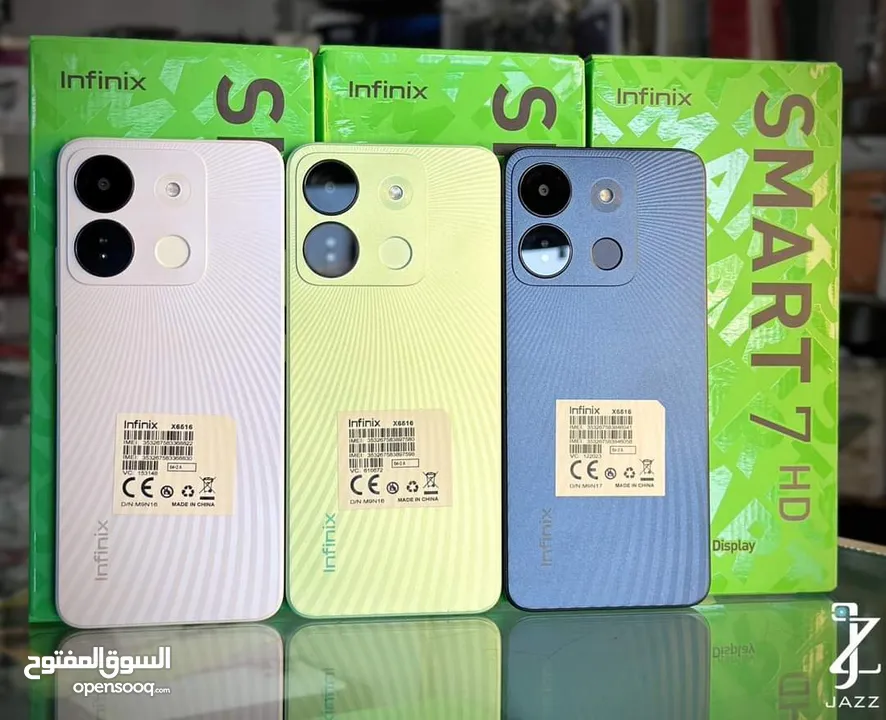 مستعمل اخو الجديد Smart 7HD رام 4 جيجا 64 أغراضة والكرتونه الأصلية مكفول متوفر توصيل