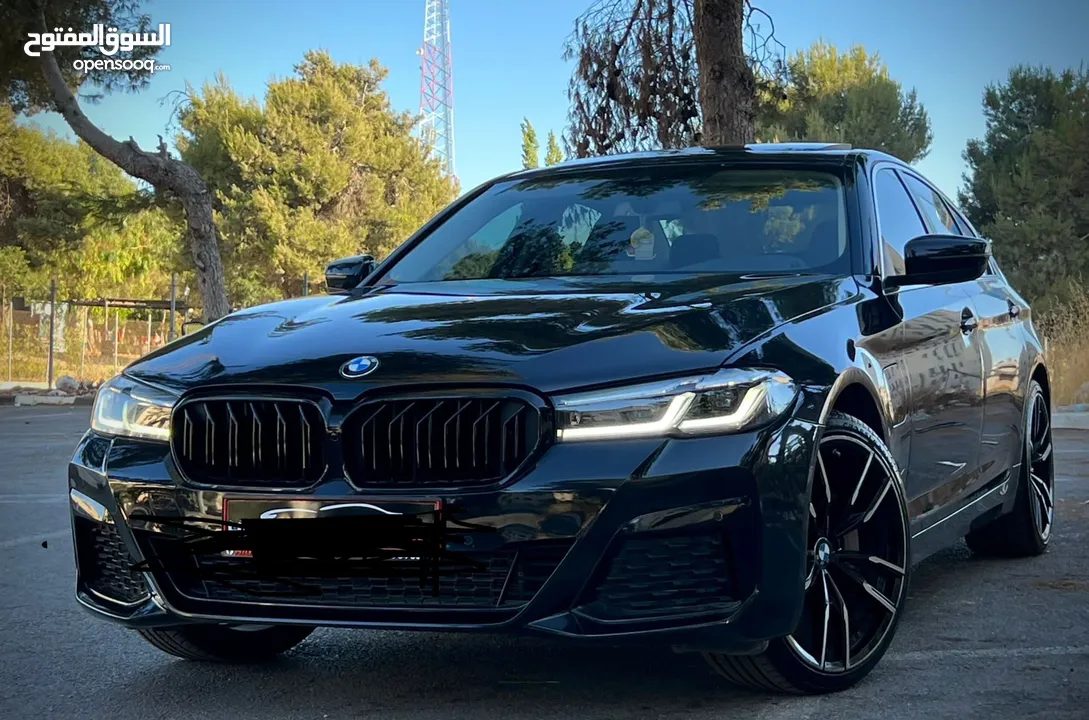 BMW530e 2020  هايبرد فل الفل ولاغرام بوية،عداد 18 الف بانوراما ،
