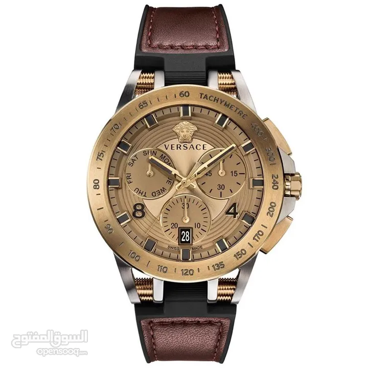 Versace Men's Chronograph Casual-Sports Quartz Watch 45mm