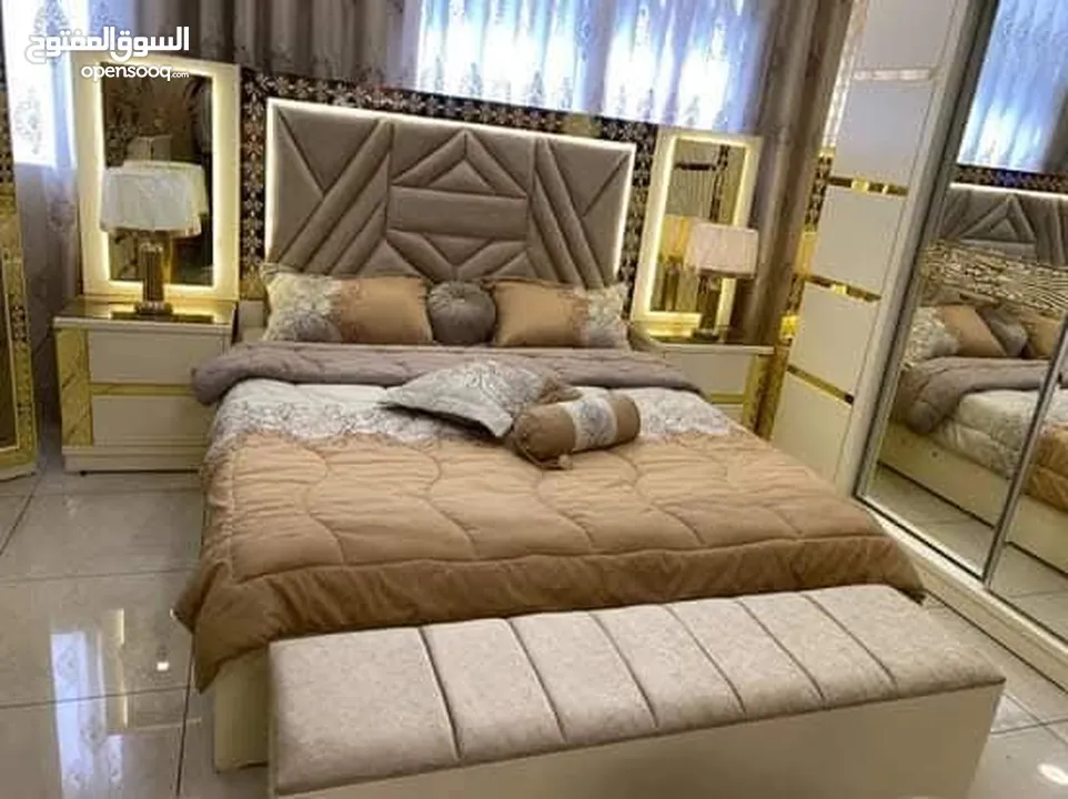 غرفة النوم Xxxlاحدث صيحات الموضه 2025 مصنوعه من خشب لاتيه