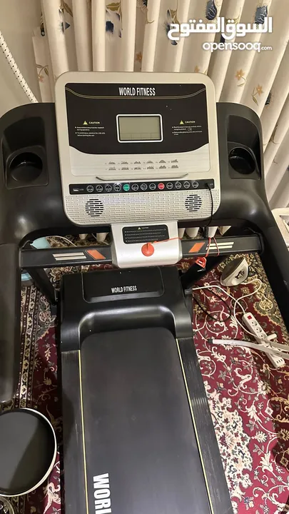 World fitness treadmill