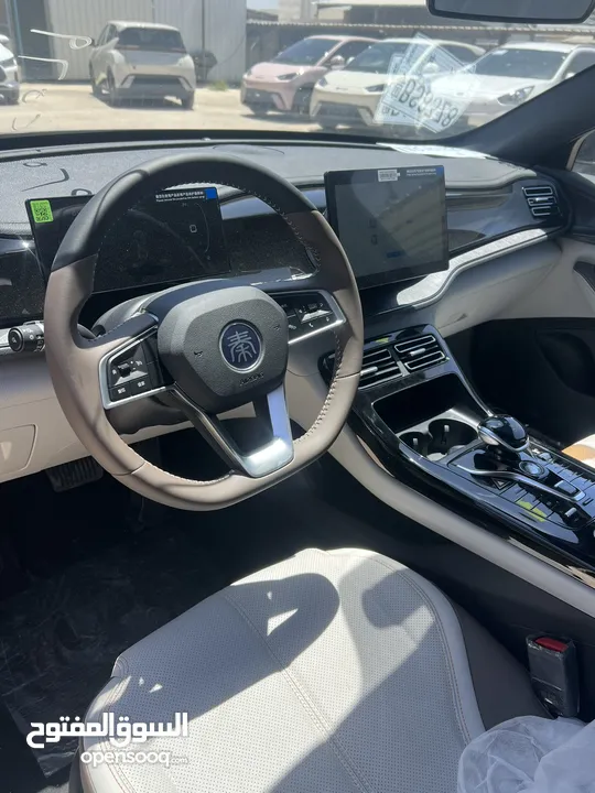 Byd Qin plus -plug in hybrid 2024 zero زيرو لون اسود وفيراني السعر شامل تنازل وتامين وكفاله وشاحن