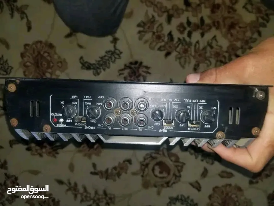 سستم كامل جهاز 2800وط  صب وصندوق 1800دبل كويل