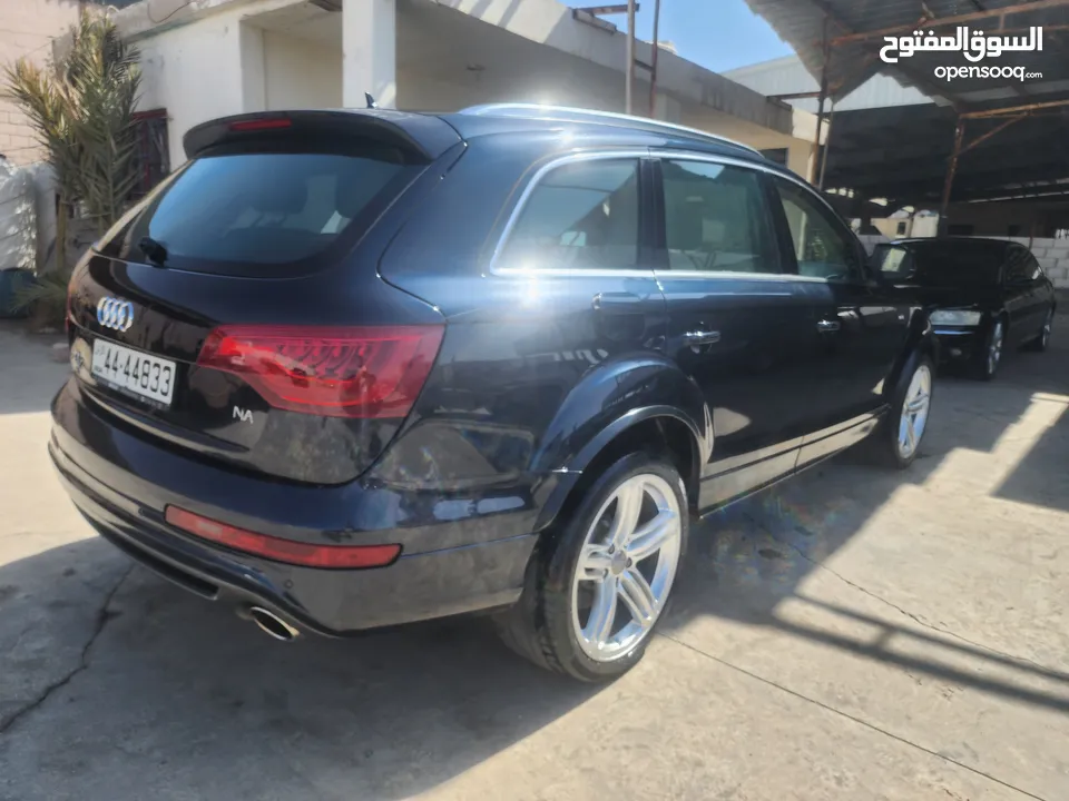 كاش أو اقساط من المالك مباشره Audi Q7 2011 Sline بحاله الشركه فحص كامل فى كامل