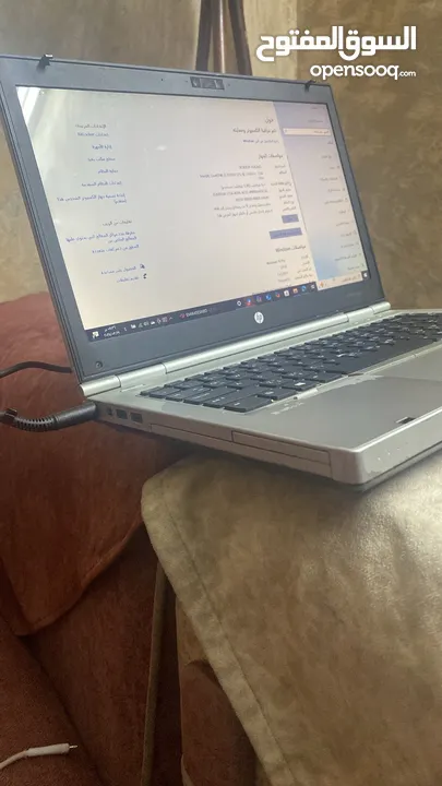 لاب بتوب hp elite book للبيع استخدام طالب او للبدل على ايباد بنفس القيمه