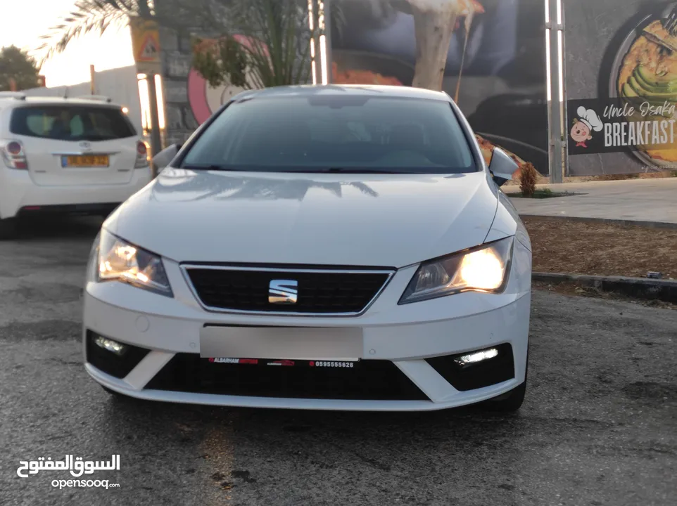 سيات ليون اكسلينس بالكرتونة محرك 1500تربو بنزين اتوماتيك 150حصان وعداد أصلي 75000كم فقططط