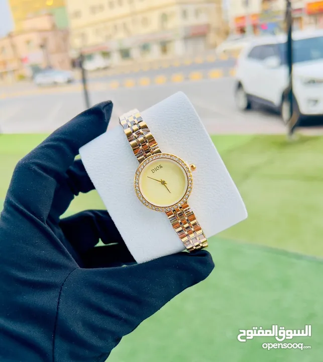 للبيع ساعه ماركة Dior جديده اقرا الوصف تحت