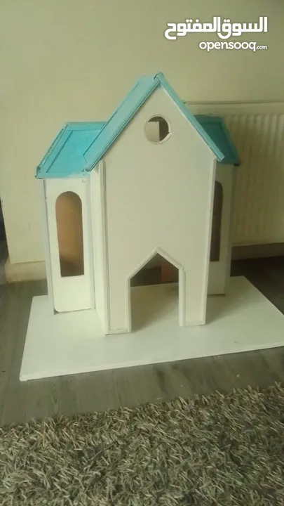 Frozen theme cat castle قلعة قطط  Handmade صناعة يدوية  For Indoor & Outdoor use داخل او خارج المنزل