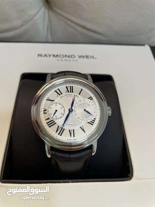 ساعة جديده صناعة سويسريه ماركة RAYMOND WILL GENEVE