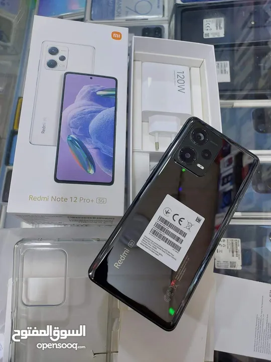 جهاز جديد بالكرتونة مسكرة Not 12 pro plas 5G رام 16 جيجا 256 مكفول سنة متوفر توصيل