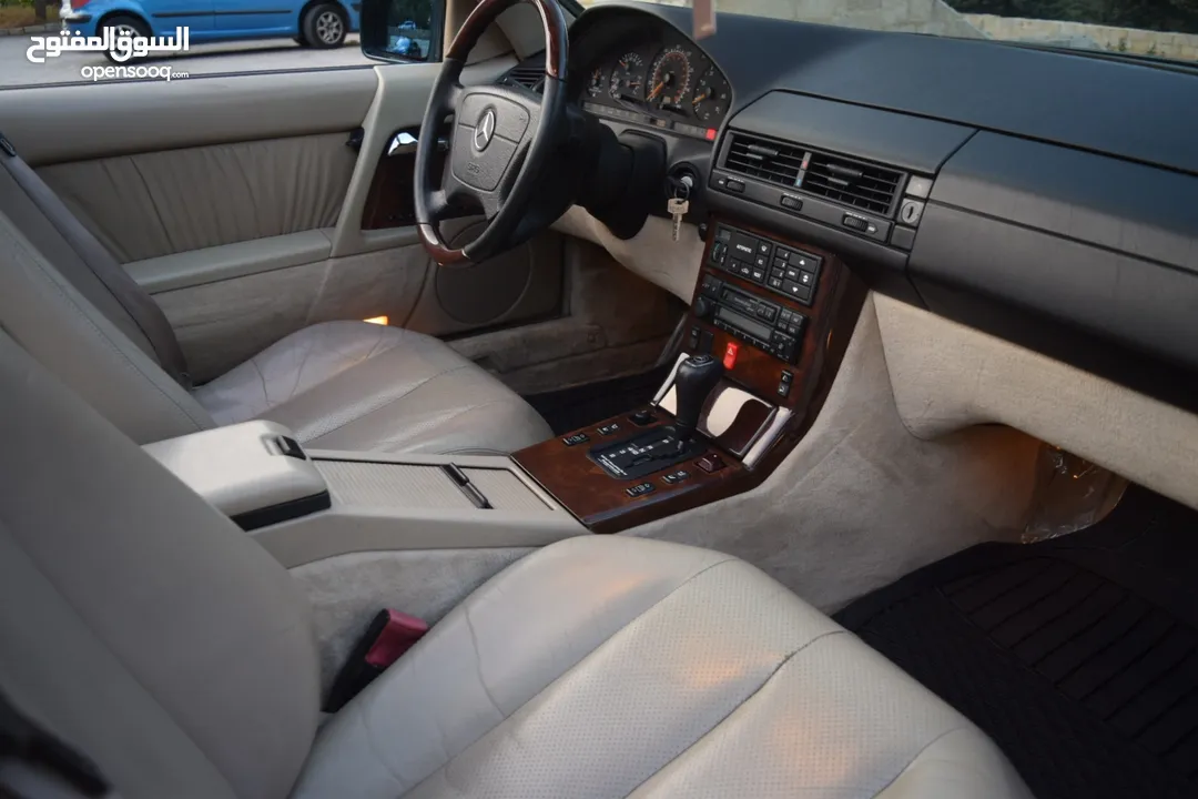 Mercedes SL320 1995 بحالة الوكالة