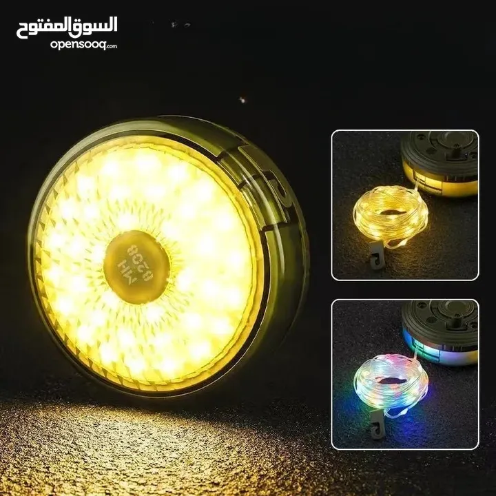 ضوء الزينة والتخيم والرحلات بحبل زينة 10 متر  التفاصيل بالفيديو