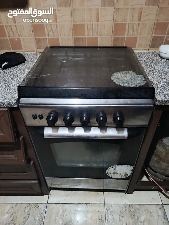 فرن غاز 4عيون نوع سامكس ايطالي