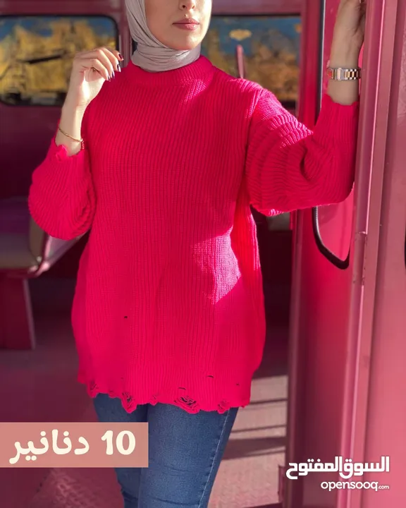 قطع ملابس ستاتي تركي بجنن و في مقاسات..