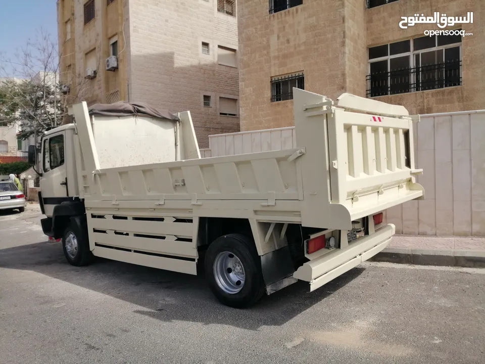 قلاب مرسيدس 817 للبيع فحص كامل موديل 94 ماتور 20 اسود انتر كولر محور 370