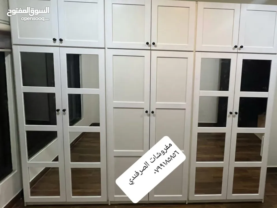 خزائن ملابس حجم كبير تفصيل حسب الطلب والمقاس تفصيل جميع المقاسات كفاله 5سنوات